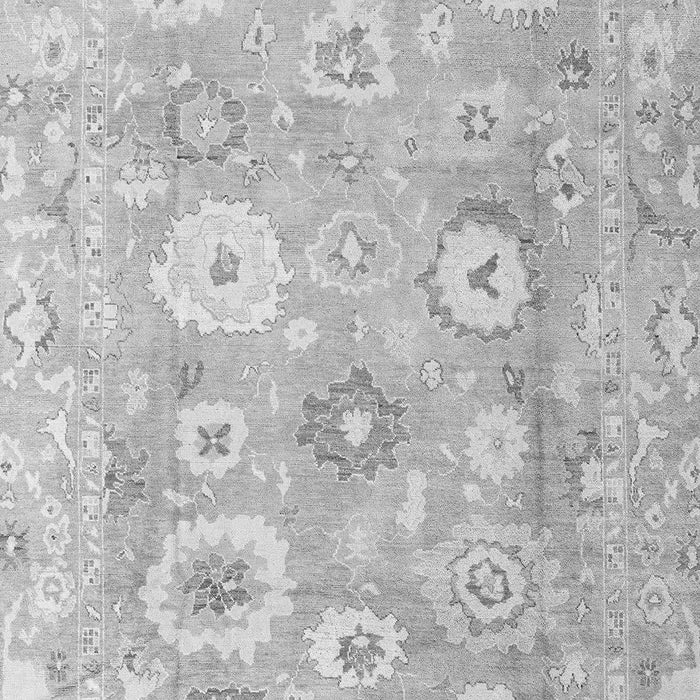 Machine Washable Oriental Gray Traditional Rug, wshabs4324gry