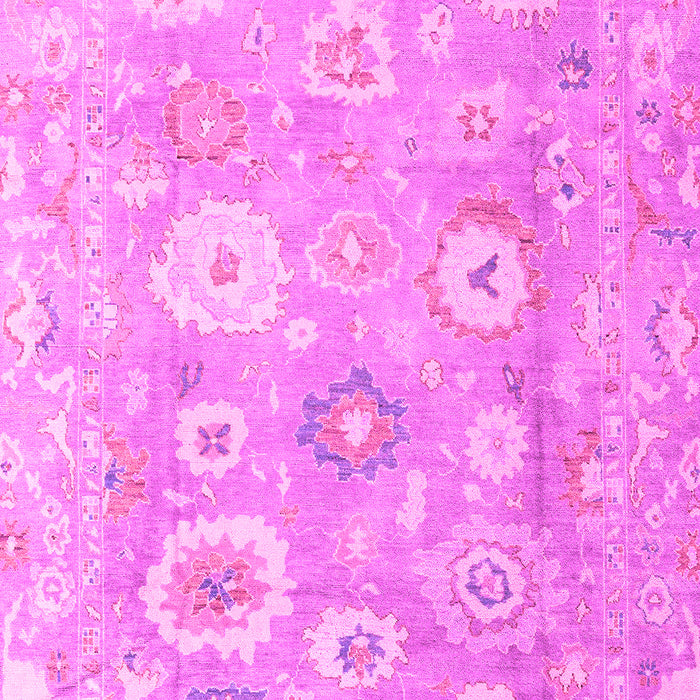 Machine Washable Oriental Pink Traditional Rug, wshabs4324pnk
