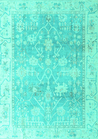 Oriental Turquoise Traditional Rug, abs4326turq