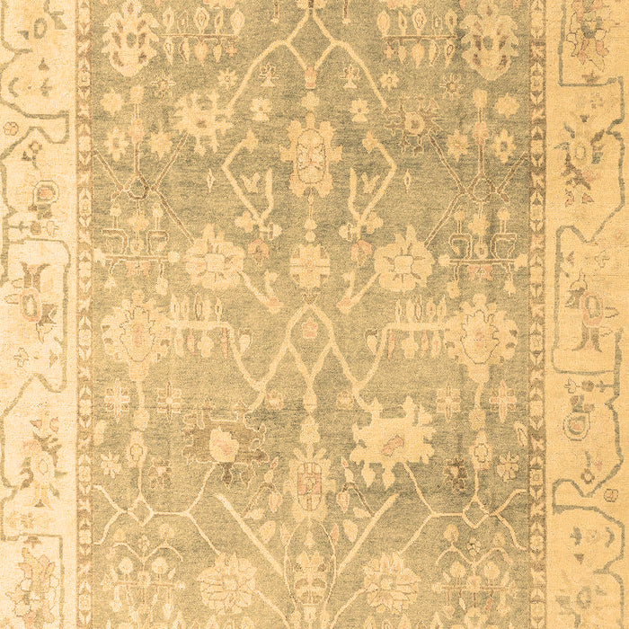 Machine Washable Oriental Brown Traditional Rug, wshabs4326brn
