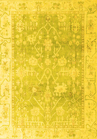 Oriental Yellow Traditional Rug, abs4326yw