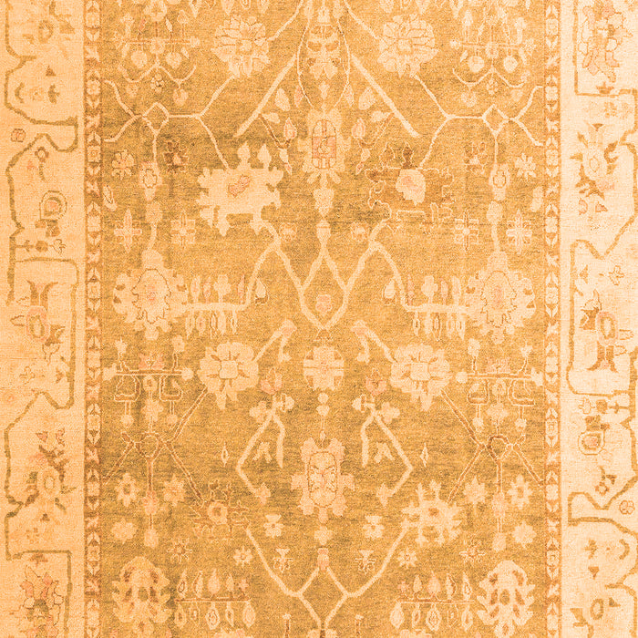 Oriental Orange Traditional Rug, abs4326org