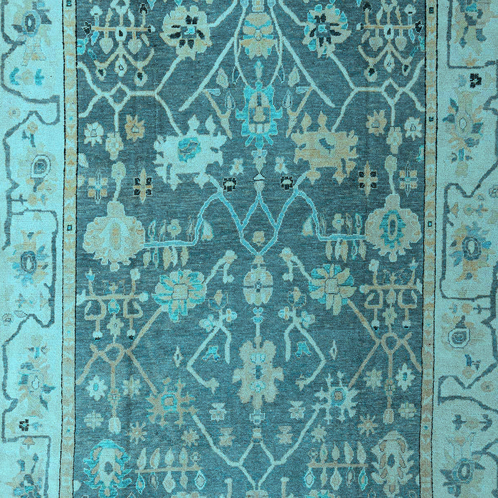 Machine Washable Abstract Light Blue Modern Rug, wshabs4327lblu