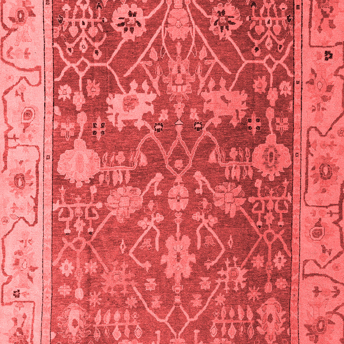 Machine Washable Abstract Red Modern Rug, wshabs4327red