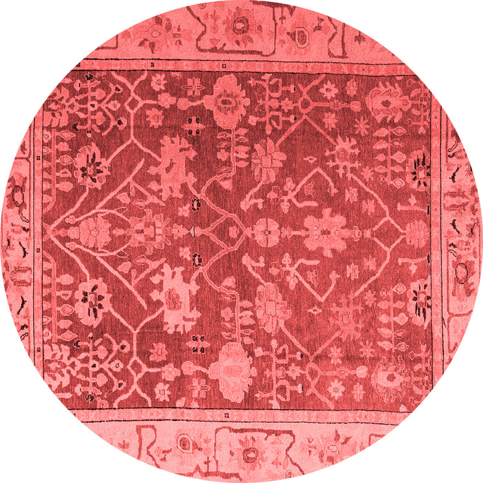 Machine Washable Abstract Red Modern Rug, wshabs4327red