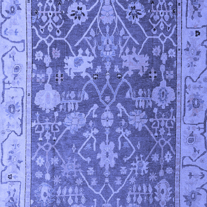 Machine Washable Abstract Blue Modern Rug, wshabs4327blu