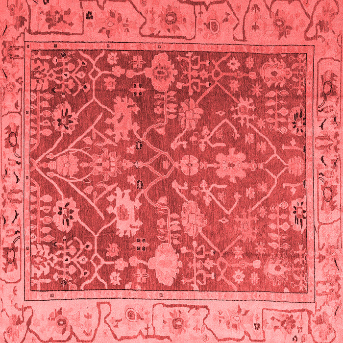 Machine Washable Abstract Red Modern Rug, wshabs4327red
