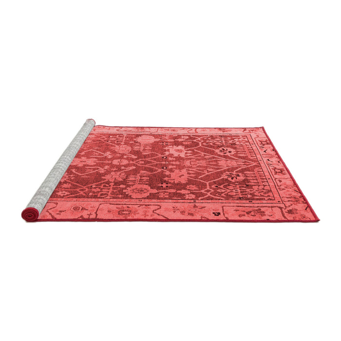 Modern Red Washable Rugs