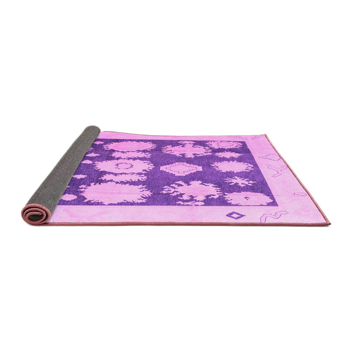 Sideview of Oriental Pink Traditional Rug, abs4328pnk