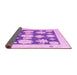 Sideview of Oriental Pink Traditional Rug, abs4328pnk