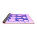 Sideview of Oriental Purple Traditional Rug, abs4328pur