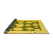 Sideview of Oriental Yellow Traditional Rug, abs4328yw