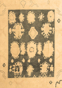 Oriental Brown Traditional Rug, abs4328brn