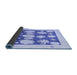 Sideview of Oriental Blue Traditional Rug, abs4328blu