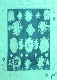 Oriental Turquoise Traditional Rug, abs4328turq