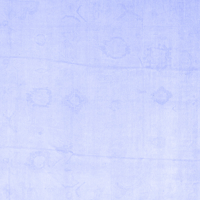 Square Oriental Blue Traditional Rug, abs4329blu