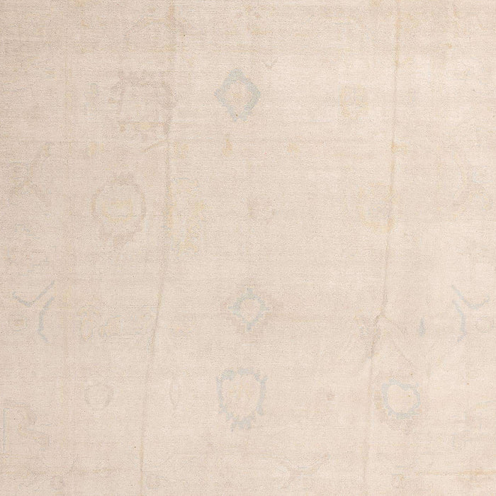 Square Machine Washable Abstract Light Orange Rug, wshabs4329