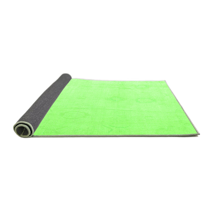 Sideview of Oriental Green Traditional Rug, abs4329grn