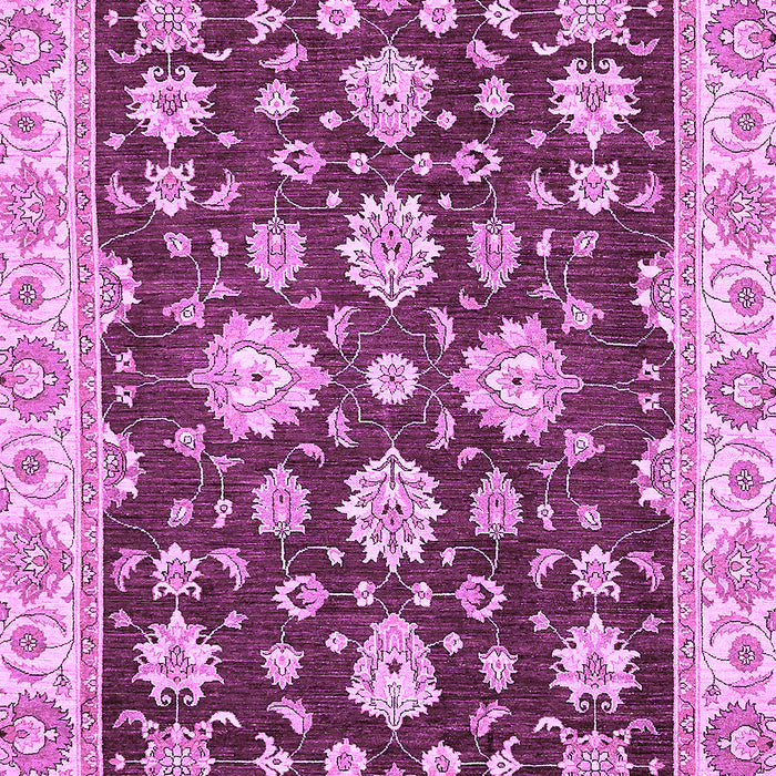 Machine Washable Oriental Purple Traditional Area Rugs, wshabs432pur