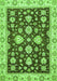 Oriental Green Traditional Rug, abs432grn