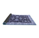 Sideview of Oriental Blue Traditional Rug, abs432blu