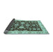 Sideview of Oriental Light Blue Traditional Rug, abs432lblu