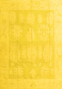 Oriental Yellow Traditional Rug, abs4330yw