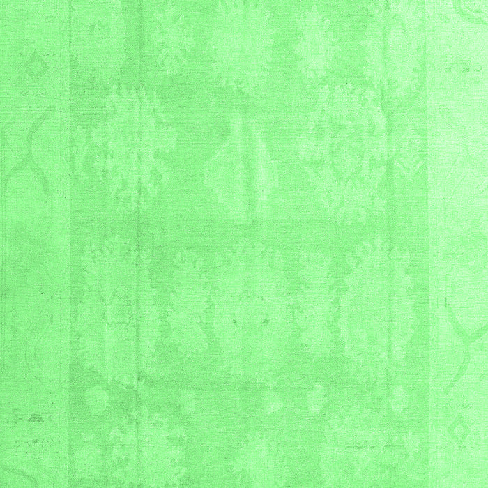 Oriental Emerald Green Traditional Rug, abs4330emgrn