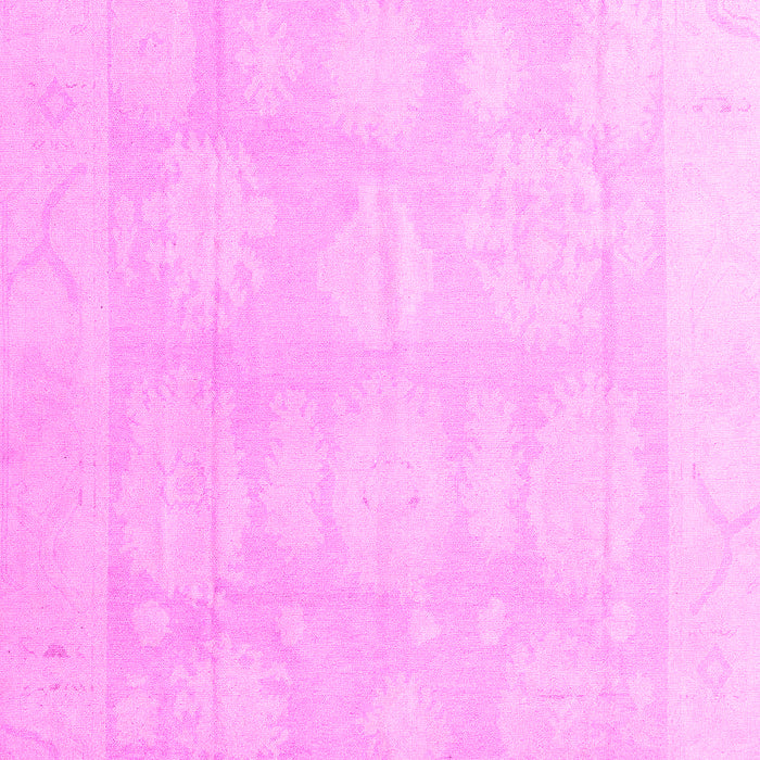 Machine Washable Oriental Pink Traditional Rug, wshabs4330pnk