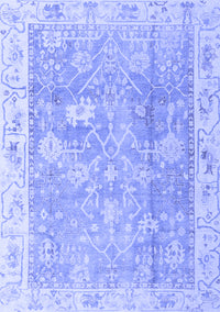 Oriental Blue Traditional Rug, abs4331blu