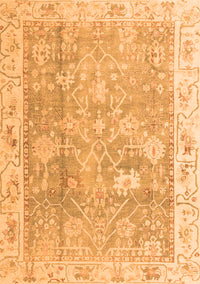 Oriental Orange Traditional Rug, abs4331org