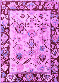 Abstract Purple Modern Rug, abs4332pur