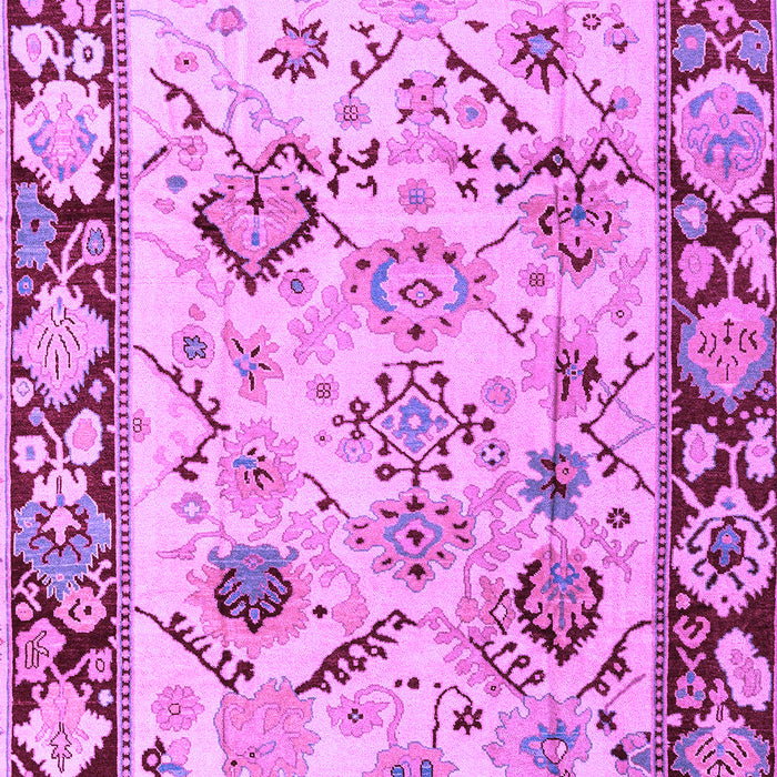 Machine Washable Abstract Purple Modern Area Rugs, wshabs4332pur