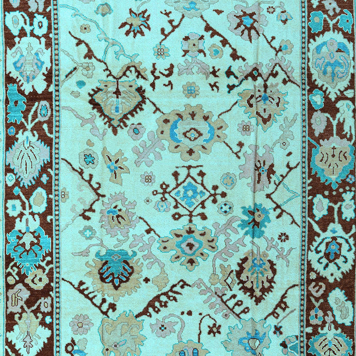 Machine Washable Abstract Light Blue Modern Rug, wshabs4332lblu