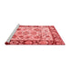 Modern Red Washable Rugs