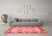 Modern Red Washable Rugs