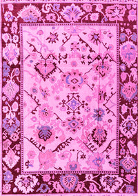 Abstract Pink Modern Rug, abs4332pnk