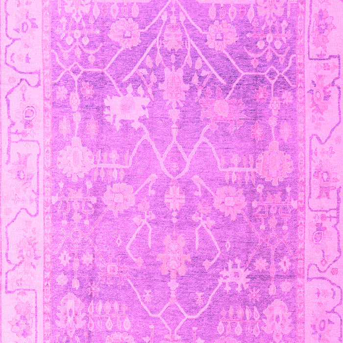Machine Washable Oriental Pink Traditional Rug, wshabs4333pnk