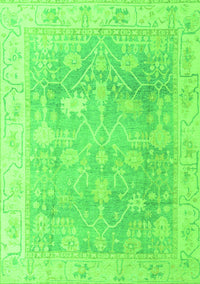 Oriental Green Traditional Rug, abs4333grn