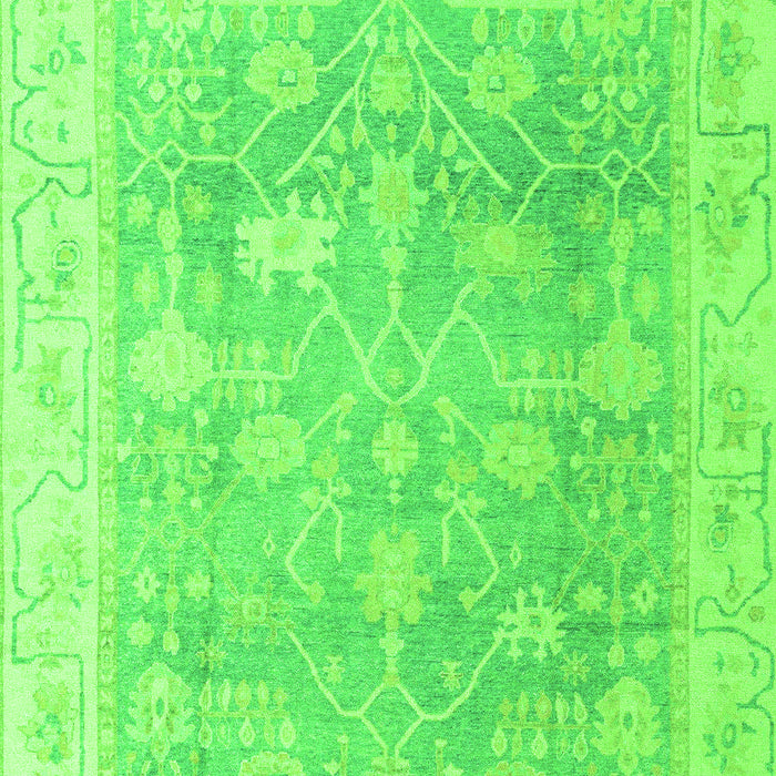 Oriental Green Traditional Rug, abs4333grn