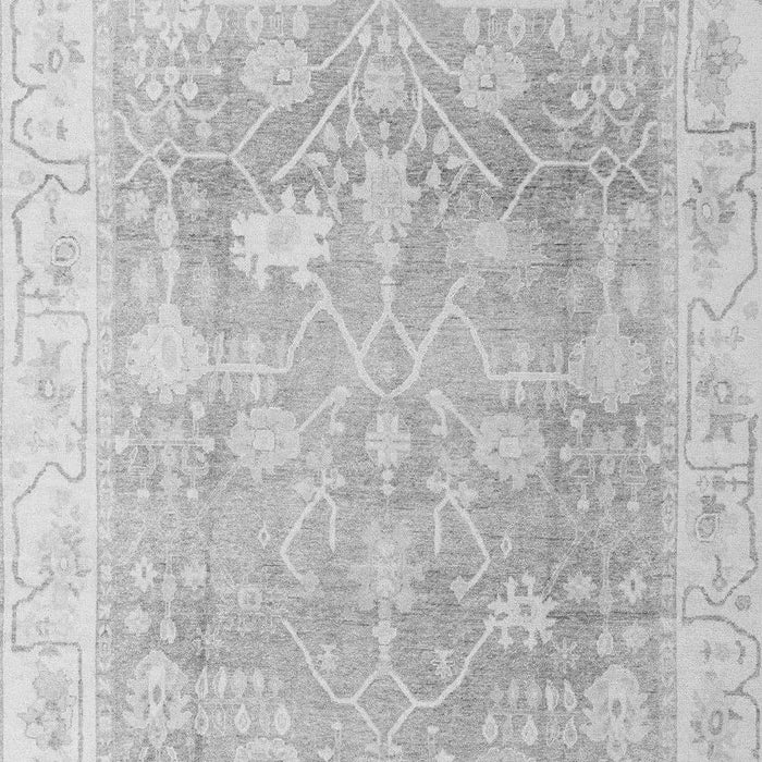 Machine Washable Oriental Gray Traditional Rug, wshabs4333gry