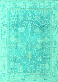 Oriental Turquoise Traditional Rug, abs4333turq