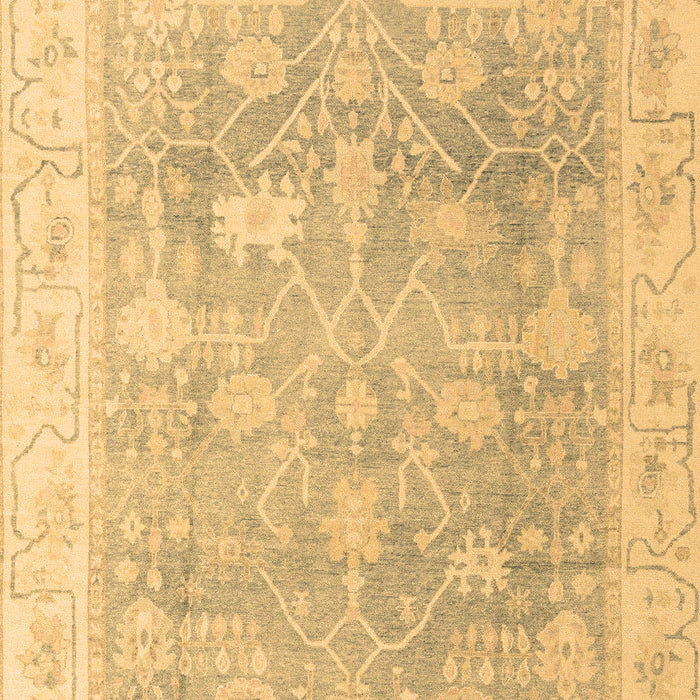 Machine Washable Oriental Brown Traditional Rug, wshabs4333brn