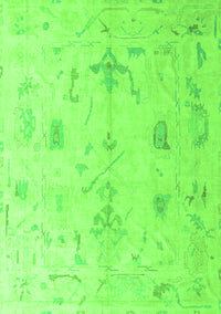 Oriental Green Traditional Rug, abs4334grn