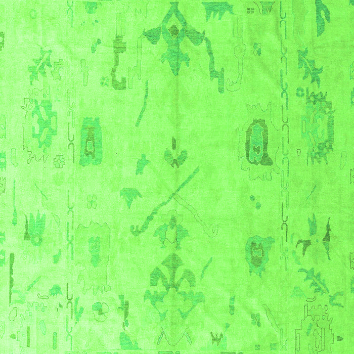 Oriental Green Traditional Rug, abs4334grn