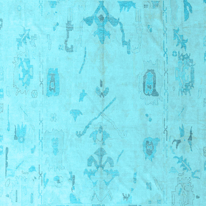 Oriental Light Blue Traditional Rug, abs4334lblu