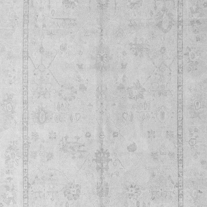 Machine Washable Oriental Gray Traditional Rug, wshabs4335gry