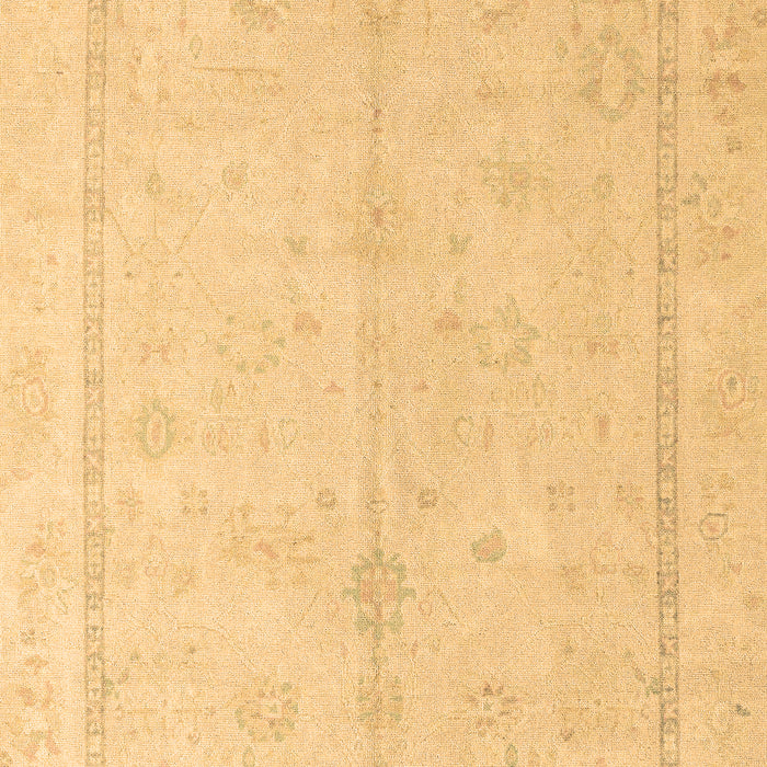 Machine Washable Oriental Brown Traditional Rug, wshabs4335brn