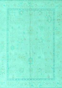 Oriental Turquoise Traditional Rug, abs4335turq