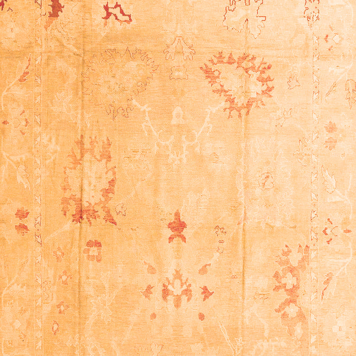Oriental Orange Traditional Rug, abs4336org